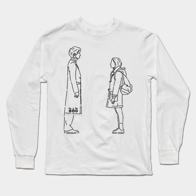 Goblin Korean Drama Long Sleeve T-Shirt by ayshatazin